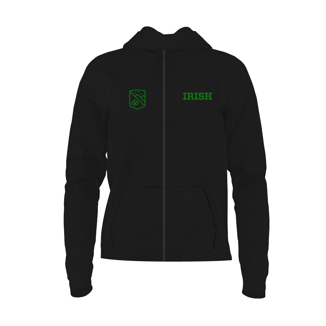 Hoodie Fan Shop c/zipper Adulto - Negro