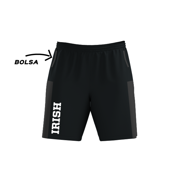 Short Deportivo c/bolsas Infantil - Negro